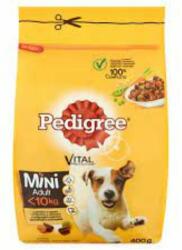 Panzi Pedigree Adult Mini Szárazeledel - Baromfihússal és zöldséggel (400g) kutyatáp