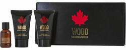 Dsquared2 Wood Pour Homme SET: edt 5ml +tusfürdő gél 25ml + After shave balm 25ml férfi parfüm
