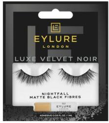 Eylure Gene false - Eylure False Eyelashes Luxe Velvet Noir Matte Black Fibres Nightfall
