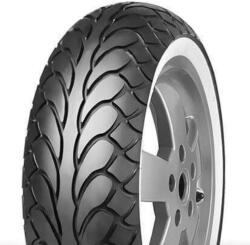 Mitas MC22 10 x 120/70 négy évszakos robogó külső gumi, 54L, TL, fehér oldalfallal, 2590g