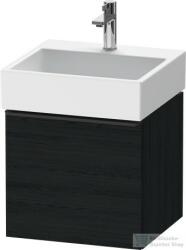 Duravit D-NEO 484x442 mm-es, 1 fiókos függesztett szekrény 235050 mosdóhoz, Black Oak DE427001616 (DE427001616)