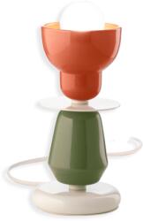 Ferroluce Veioza DECO BERIMBAU FINISH APS - ARANCIO POKÈ+VERDE SALVIA C2604 (8056598474855)