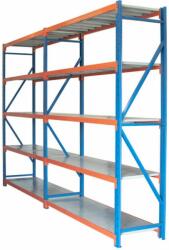 HD Regal FLEX300-X404 Salgó polcrendszer KOMPLETT 4 m (250 x 60 cm / 4 polc) - mkaudio