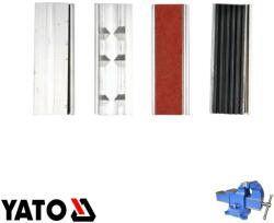 TOYA YT-65006 cserélhető szorítópofa készlet satuba 100 mm (4 pár) (YT-65006)