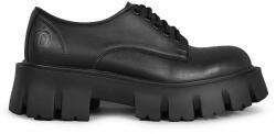 Altercore Pantof DEIDRA VEGAN femei, culoarea negru, cu platformă MPY8-OBD01A_99X