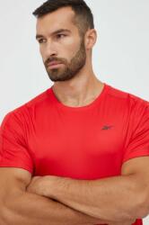 Reebok tricou de antrenament Workout Ready Tech , culoarea rosu, neted 9BYY-TSM0E0_33X