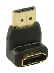 Nedis HDMI Adapter 90 fokos (CVGB34901BK) (CVGB34901BK)