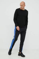 adidas Performance pantaloni de alergare barbati, culoarea negru, modelator 9BYY-SPM09Z_99X
