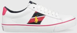 Ralph Lauren sneakers pentru copii culoarea alb 9BYY-OBG0GK_00X
