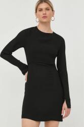 Herskind rochie culoarea negru, mini, mulata MBYY-SUD00P_99X