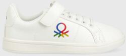 United Colors of Benetton sneakers pentru copii culoarea alb 9BYY-OBB098_00X