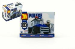 Teddies Kit Dromader Poliție Auto 23101 33buc la cutie 9, 5x7x4, 5cm (23223101)