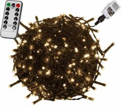Voltronic Lumini de Crăciun 40 m, 400 LED-uri, alb cald, cablu verde (30010177)