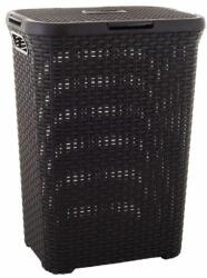 CURVER Coș pentru rufe STYLE RATTAN 60 l maro CURVER (189206) - kokiskashop