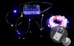 Nexos Iluminat cu LED - sârmă de cupru, 100 de LED-uri, colorate (BA11286)