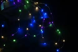 Nexos Lumini decorative de Crăciun - fire - 64 LED colorate (BI11022_B)