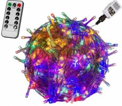Voltronic Iluminat LED de Crăciun-20m, 200 LED-uri colorate+controler (30010154)