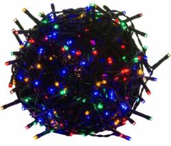 Voltronic Iluminat LED de Crăciun-5m, 50 LED-uri, colorat, cablu verde (30010149)