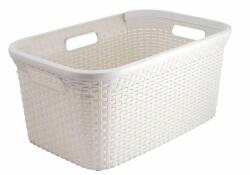 CURVER Coș pentru rufe RATTAN STYLE 45 l crem CURVER (187492) - kokiskashop