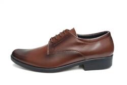 Lucianis style Pantofi barbati eleganti din piele naturala maro - ADYSIRETM