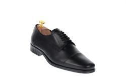 NIC-MAR Pantofi barbati eleganti din piele naturala de culoare neagra NIC02NS - ellegant
