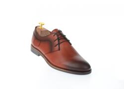 Made in RO Pantofi barbati casual din piele naturala maro - 240M - ellegant