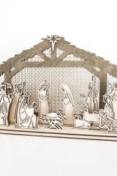 Handmade Decorațiune de Crăciun - Nașterea lui Iisus