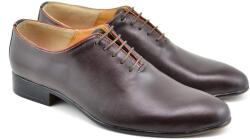 Rovi Design Pantofi barbati, eleganti , din piele naturala maro, ENZO CLASS, CIUCALETI SHOES - ellegant