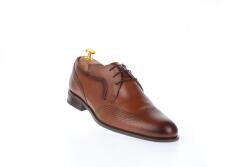 Ciucaleti Shoes Pantofi barbati oxford, eleganti din piele naturala cu perforatii - SIR020GMARO - ellegant