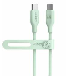Anker Cablu de date Anker Bio 543 A80E1G61, USB-C la USB-C, 0.91m (Verde) (A80E1G61)