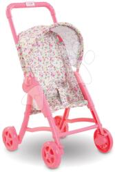 Corolle Cărucior pentru păpuși cu șină pliabilă Stroller Floral Corolle pentru păpuși de 30 cm, de la 18 luni (CO110810)