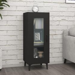 vidaXL Servantă, negru, 34, 5x34x90 cm, lemn compozit (812403) Comoda