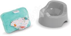Corolle Oliță cu șervețele Potty & Baby Wipe Corolle pentru păpușă de 30 cm 2 accesorii de la 18 luni (CO110750)