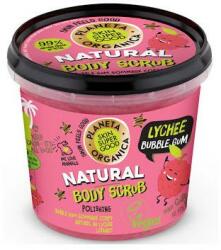 Planeta Organica Scrub pentru corp - Planeta Organica Natural Body Scrub Lychee & Bubble Gum 360 ml