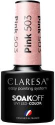 Claresa Gel-lac de unghii - Claresa Pink SoakOff UV/LED Color 527