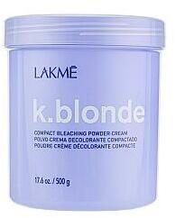 Lakme Cremă-pudră compactă pentru decolorarea părului - Lakme K. Blonde Compact Bleaching Powder Cream 500 g