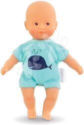 Corolle Játékbaba Mini Bath Blue Corolle barna szemekkel és uszonyokkal 20 cm 18 hó-tól (CO120170)