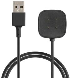 kwmobile Cablu de incarcare USB pentru Fitbit Versa 3/Sense, Kwmobile, Negru, Plastic, 57781.01 (57781.01)