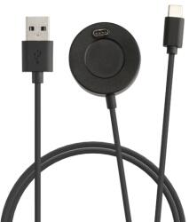 kwmobile Cablu de incarcare USB pentru Garmin Venu 2/Venu Sq Music/Venu Sq, Kwmobile, Negru, Plastic, 59530.01 (59530.01)