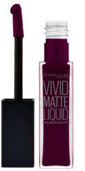 Maybelline Ruj lichid mat Maybelline New York Color Sensational Vivid Matte Liquid, 45 Possessed Plum, 8 ml