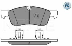 MEYLE set placute frana, frana disc MEYLE -PD: Advanced performance and design. 025 251 9219/PD (025 251 9219/PD)