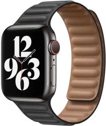 Viljar Leather Link Apple Watch bőrszíj fekete 40/41/42 MM