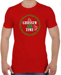 printfashion ChristmASS 6 - Férfi póló - Piros (10143196)