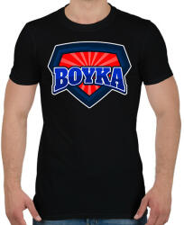printfashion BOYKA - Férfi póló - Fekete (10034036)