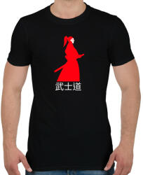printfashion Bushido - Férfi póló - Fekete (10127305)