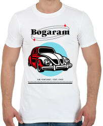 printfashion bogaram - Férfi póló - Fehér (10029028)