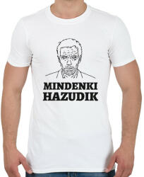 printfashion Dr. House - mindenki hazudik - Férfi póló - Fehér (10350437)