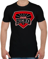 printfashion DARK HERO - Férfi póló - Fekete (10218131)