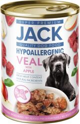 Jack Super Premium hipoallergén teljes értékű eledel felnőtt kutyák számára vadborjú almával 400 g
