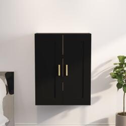 vidaXL Dulap de perete, negru, 69, 5x32, 5x90 cm, lemn prelucrat (812295) Raft